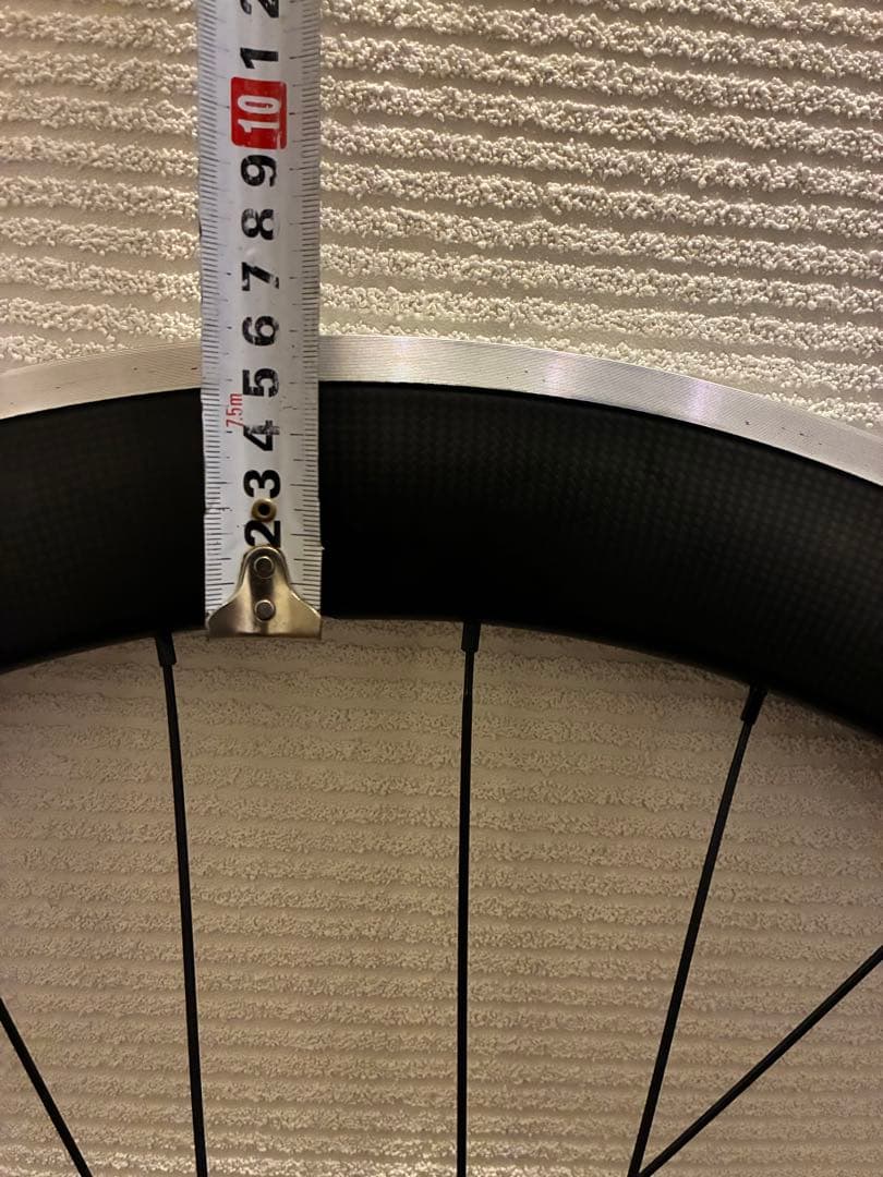 カーボンホイール　DURA ACE FH-9000 C60相当　クリンチャー