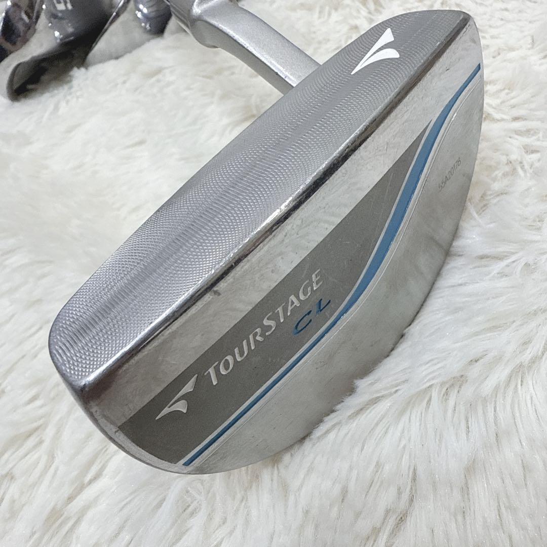 レディース ゴルフセット TOURSTAGE CL 8本セット パター付き 右