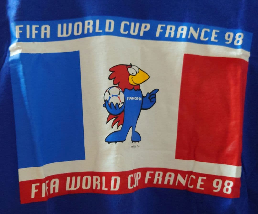 FIFAワールドカップ フランス大会98 Tシャツ 綿100％ サイズ150