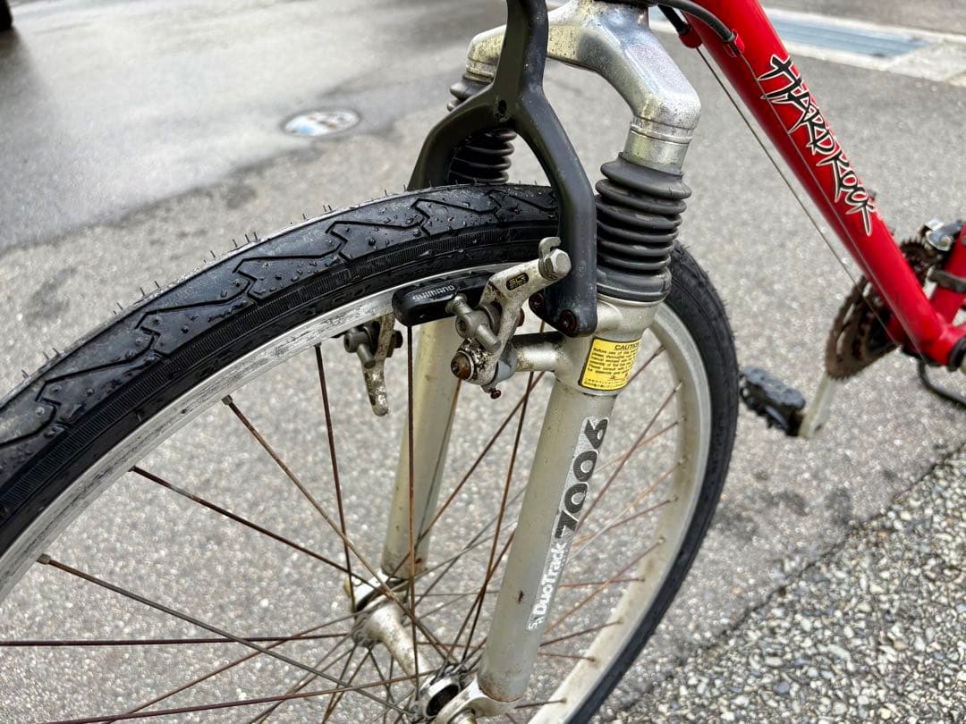 ビンテージクロモリMTB スペシャライズドOLD MTB タイヤ前後新品 難あり