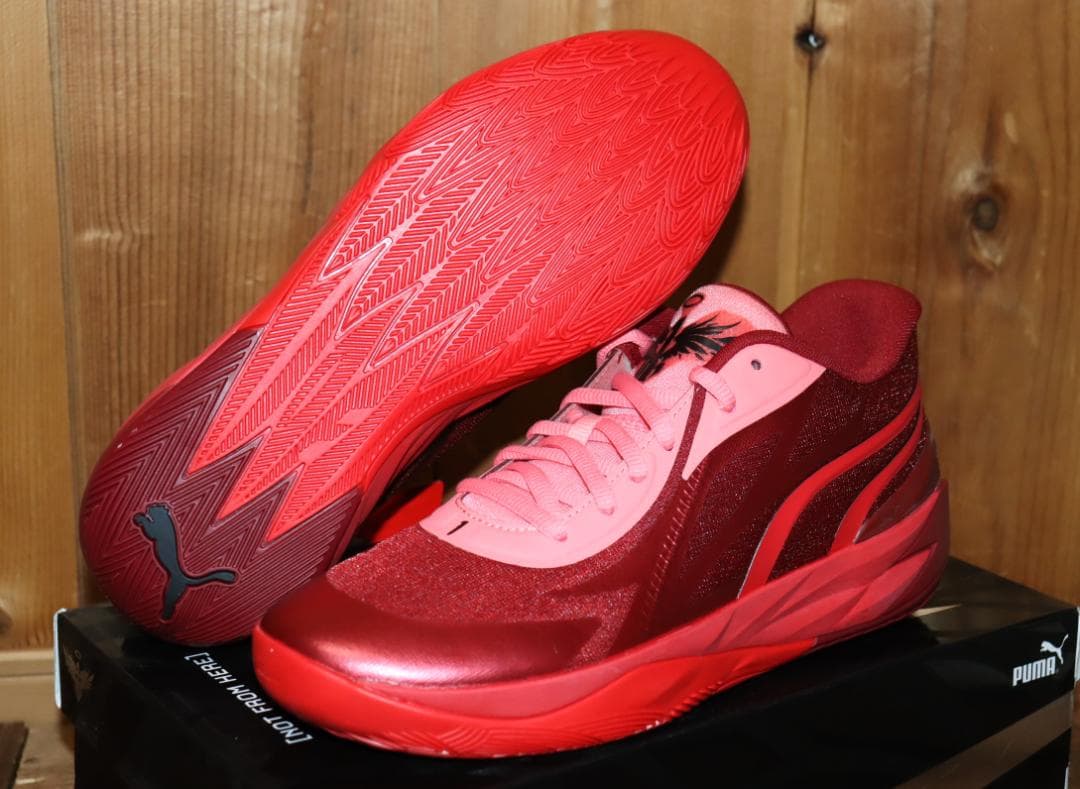 新品 PUMA ラメロボール MB.02 LO (US10/28cm) Ⓗ