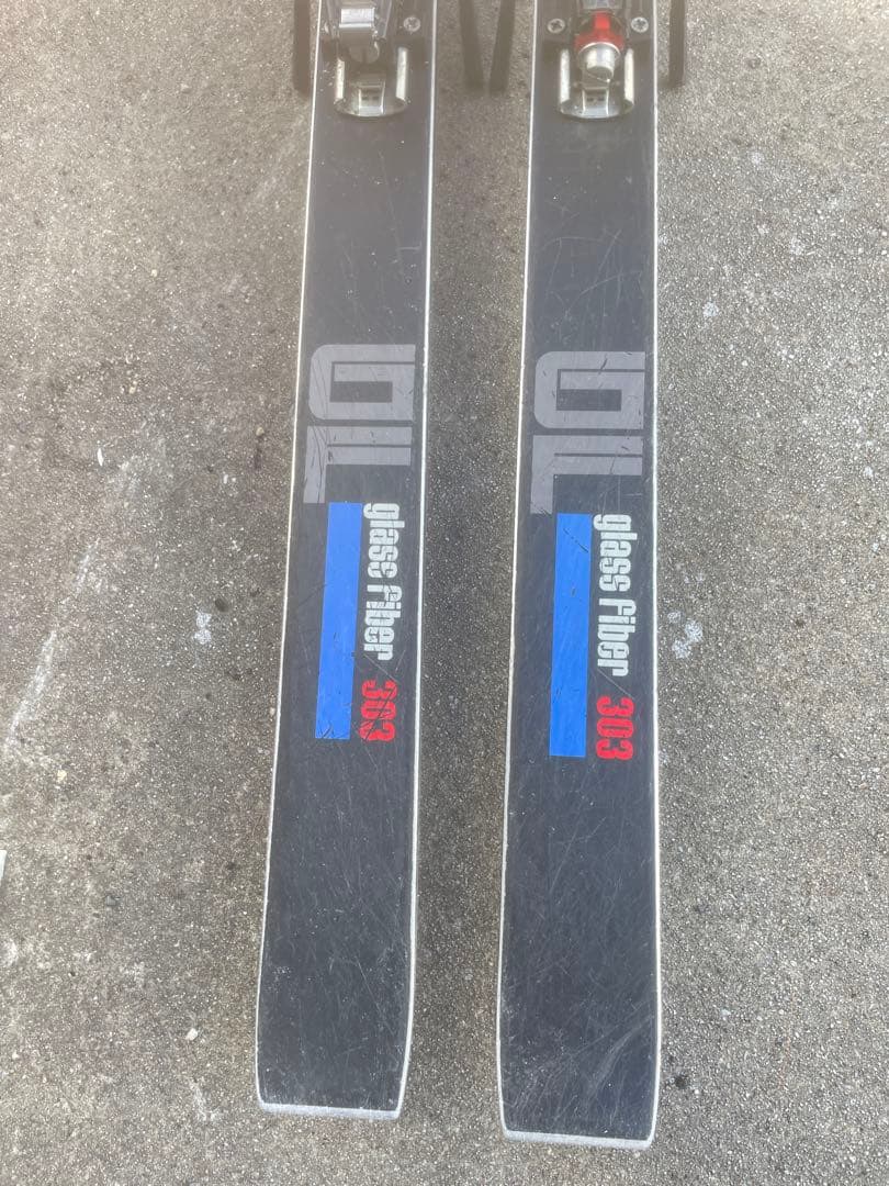 Salomon glass fiber スキー板