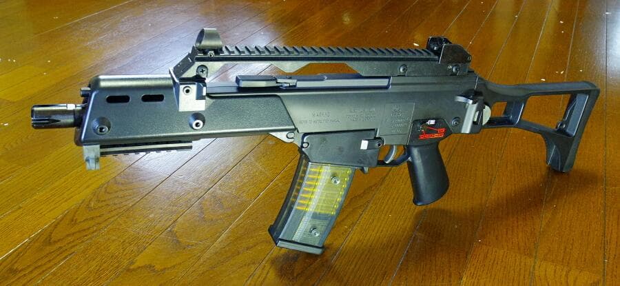 東京マルイ H&K G36C 社外製バッテリー＆純正充電器付き
