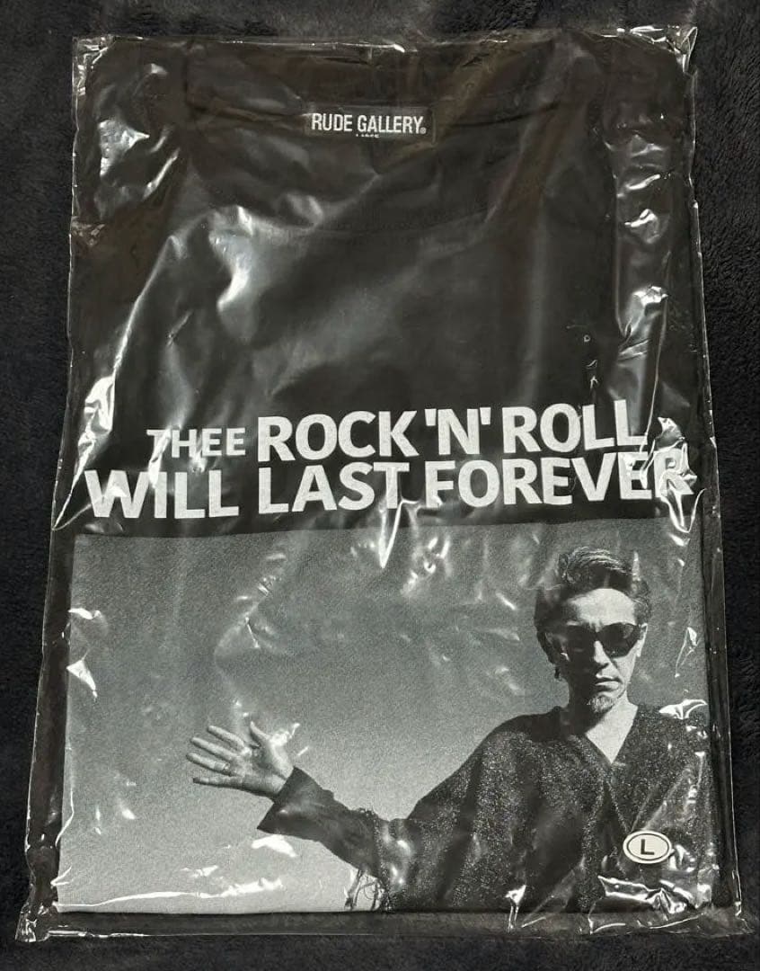 RUDE GALLERY チバユウスケ 黒Tシャツ Lサイズ