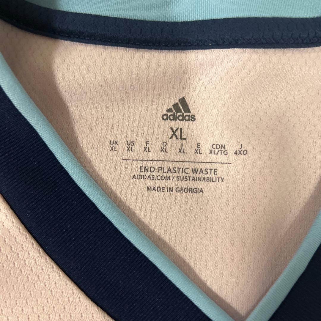 アーセナル アウェイ ユニフォーム ピンクadidas 3rd 即完売モデルXL