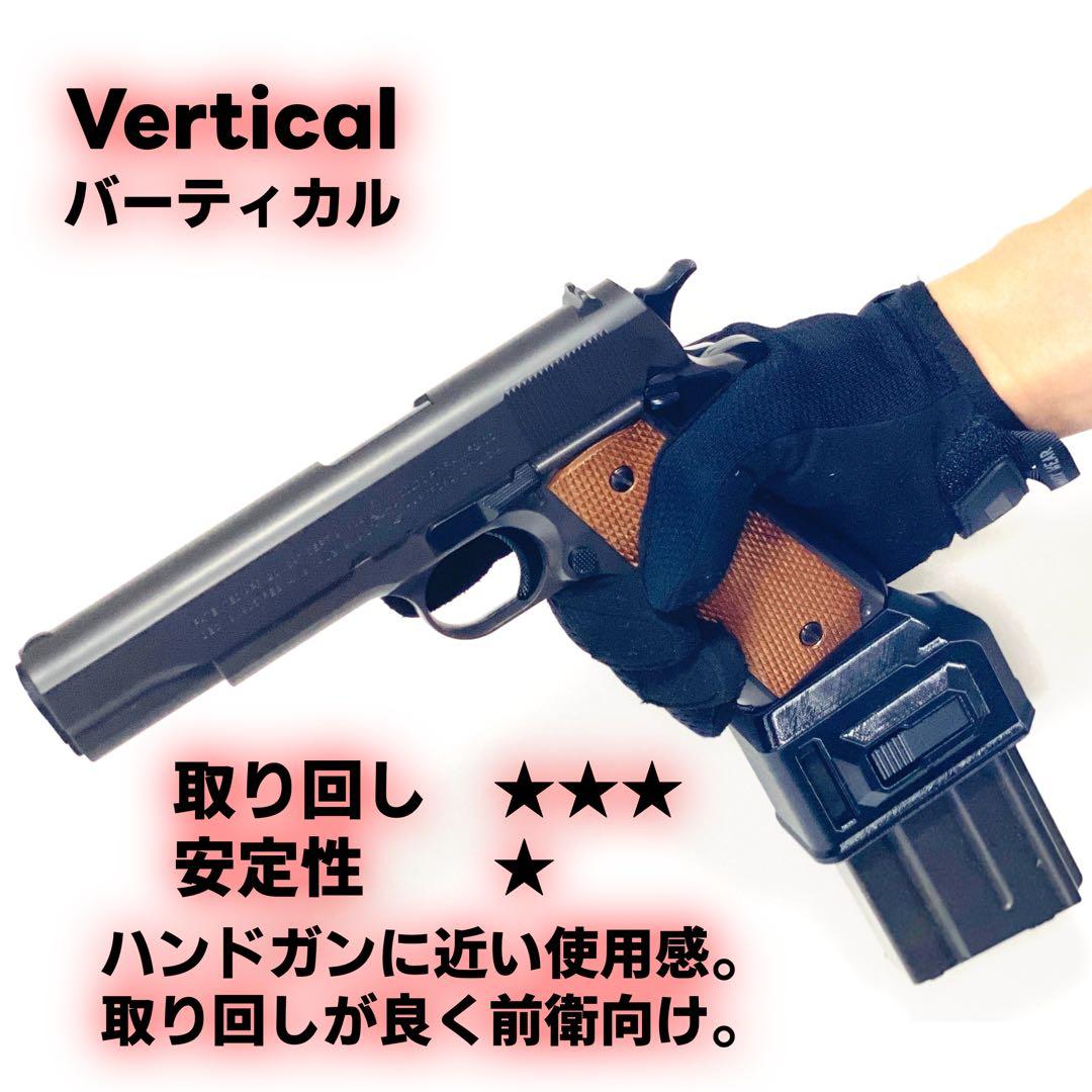 エアコキ ガバメント M4マガジンアダプター M1911サバゲー