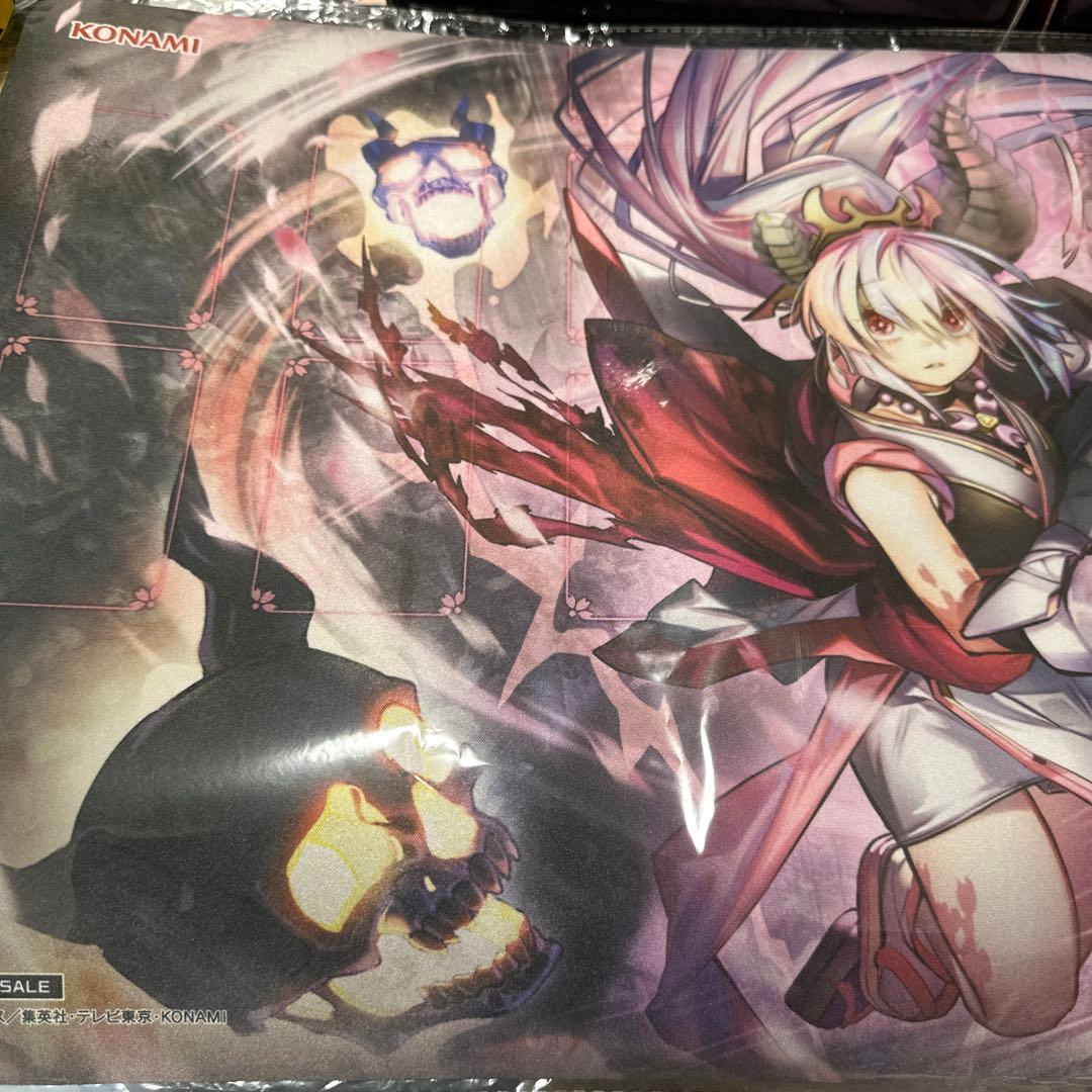 遊戯王 現世離レ カクリヨノチザクラ プレイマット 新品未開封
