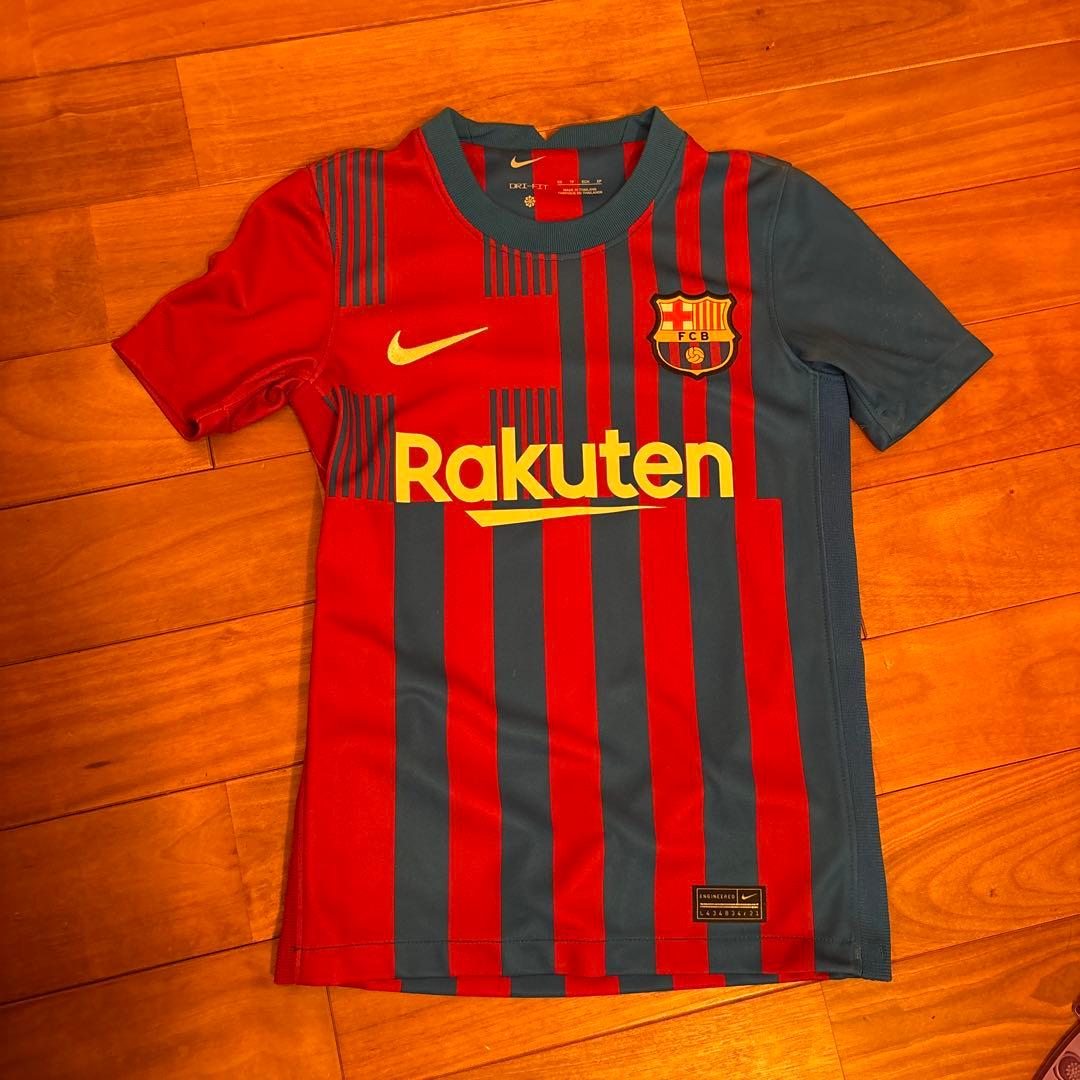 激レア　メッシ FCバルセロナジュニア　ユニフォーム 2021/22 