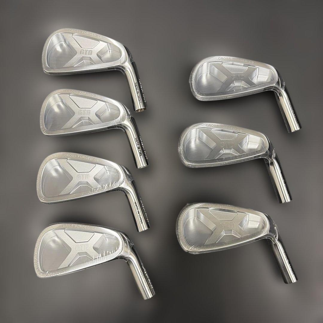GTD CROSS FORGED CBアイアンヘッド 7個セット