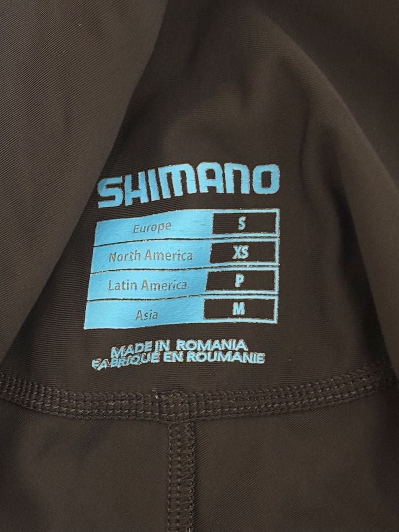 SHIMANO サイクルジャージ Mサイズ ブラック
