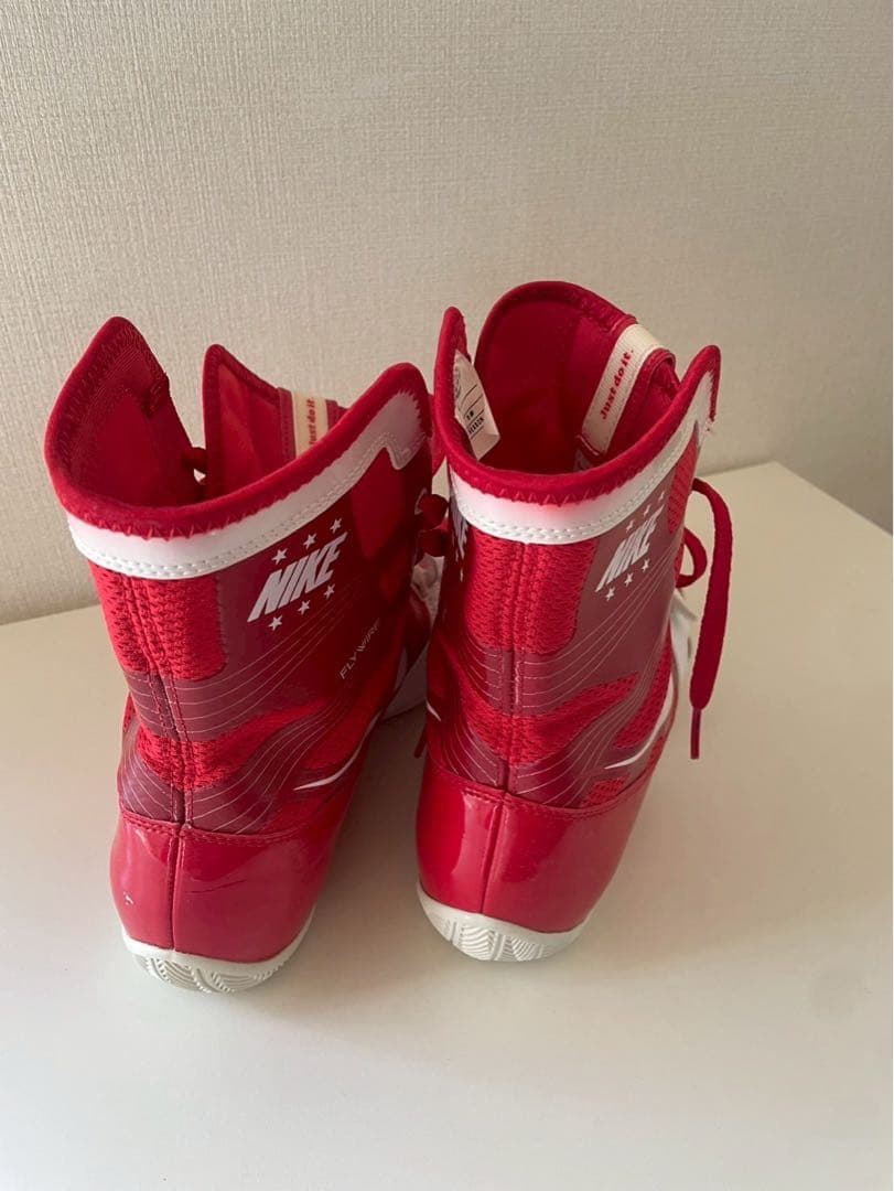 NIKE ボクシングシューズ レッド/ホワイト