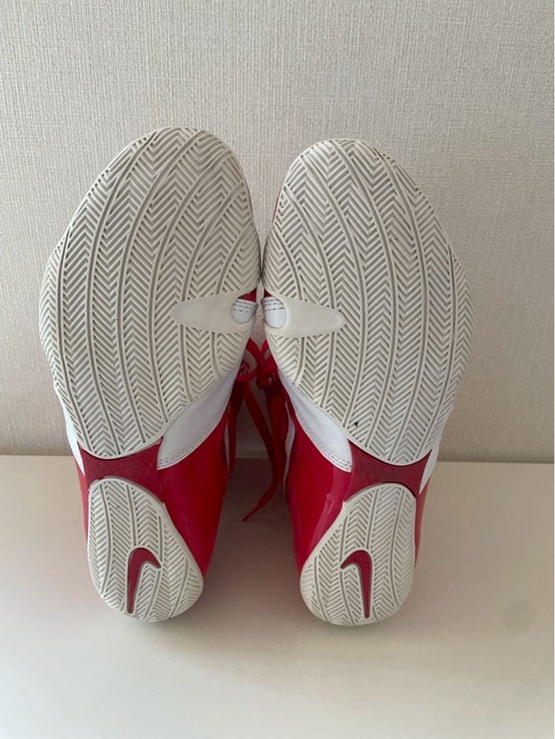 NIKE ボクシングシューズ レッド/ホワイト