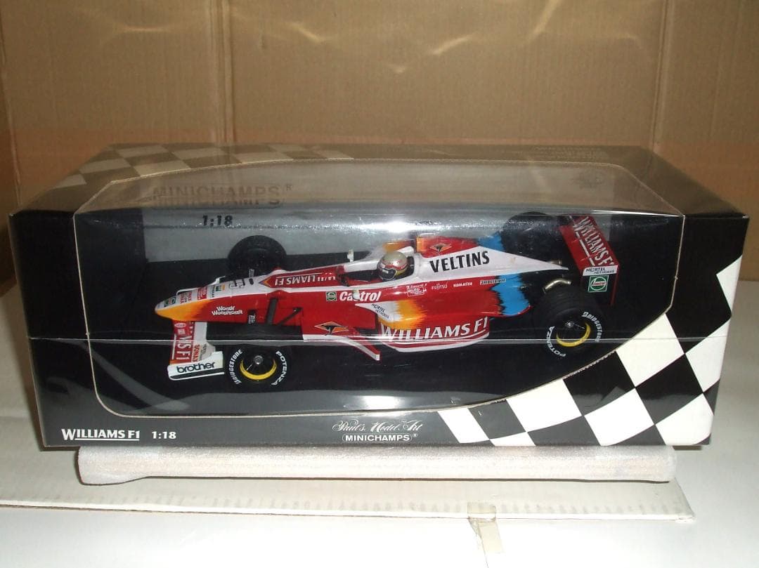 ウィリアムズ　F1　ショーカー　１９９９　ザナルディ　ミニチャンプス　１／１８
