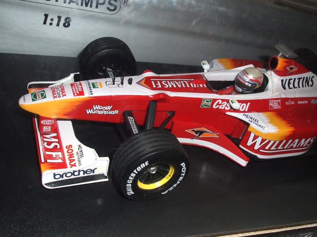 ウィリアムズ　F1　ショーカー　１９９９　ザナルディ　ミニチャンプス　１／１８