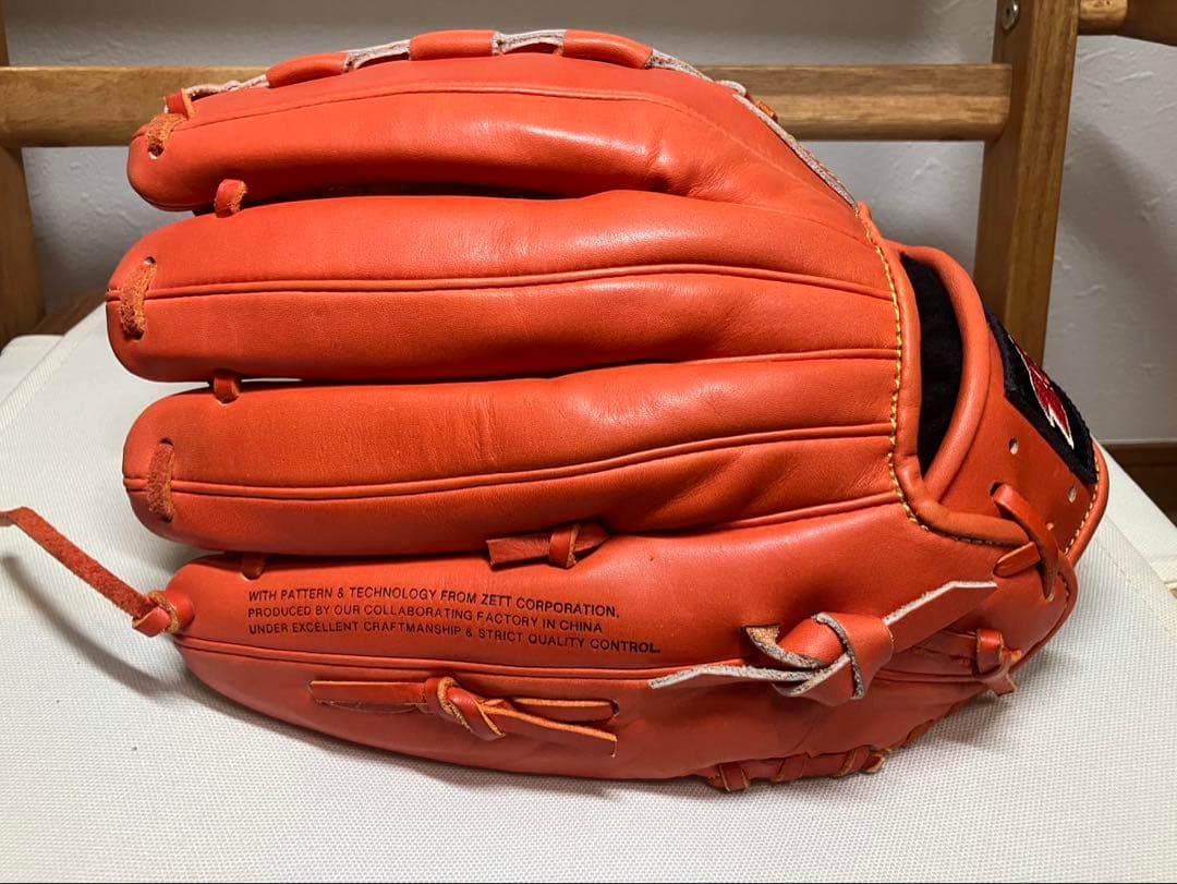 zett steer hide 硬式　外野用グローブ　BPGA19630