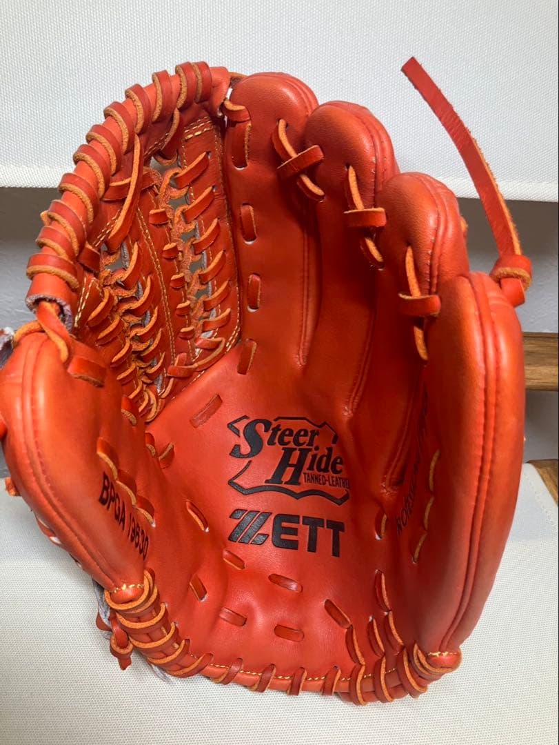 zett steer hide 硬式　外野用グローブ　BPGA19630