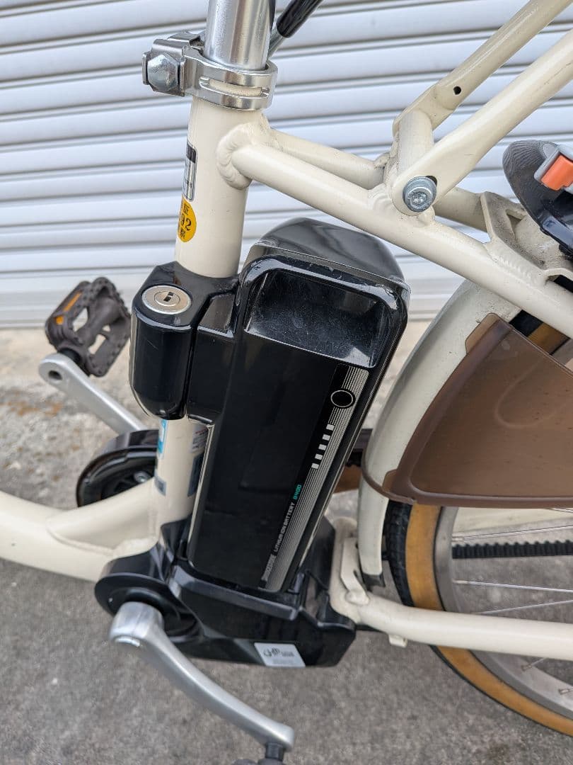 ブリジストン電動アシスト自転車♢送料込♢2022/2購入物置保管♢ベルト式