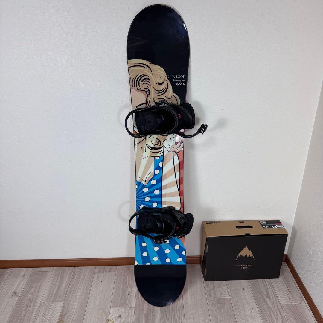 BOUND x Burton スノーボード 150cm セット