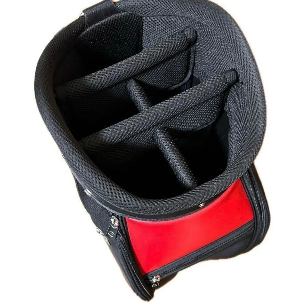 HONMA キャディバッグ ブラック/レッド 限定品
