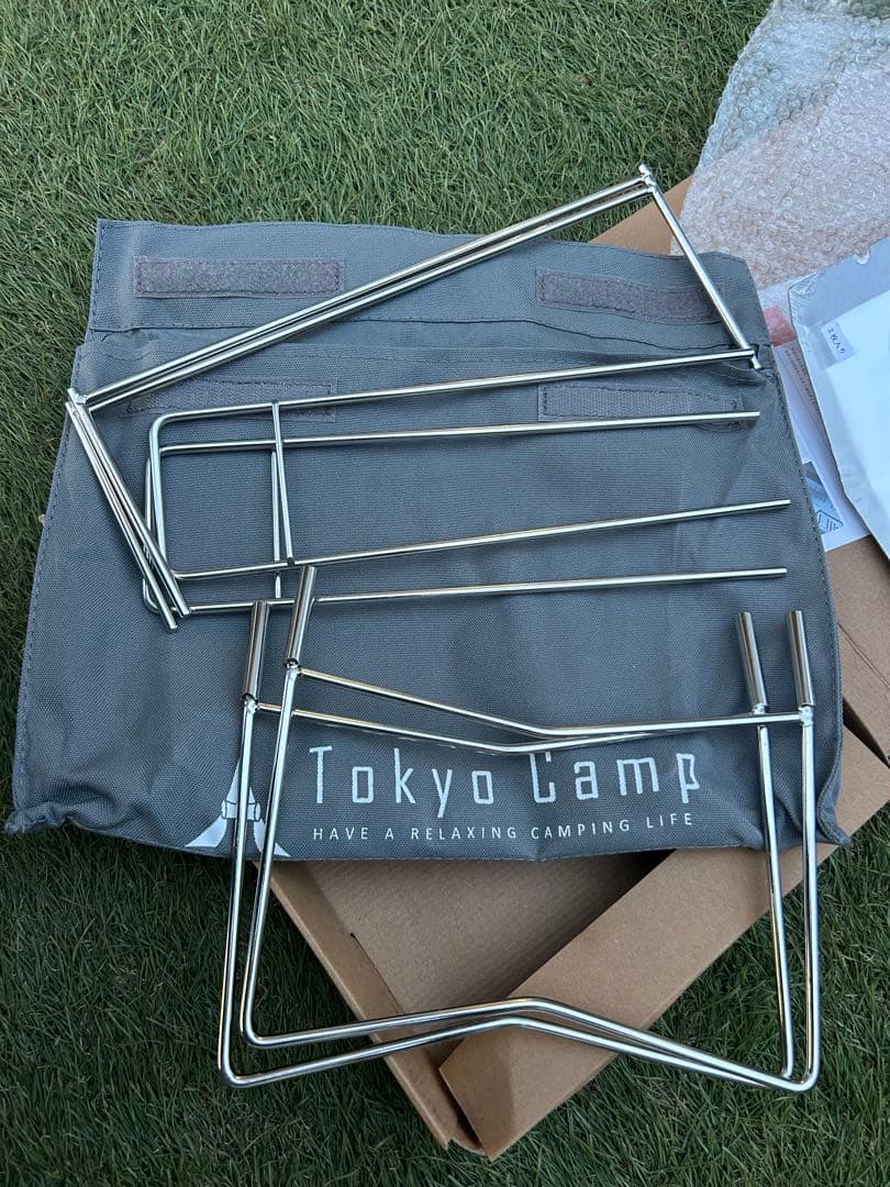 Tokyo Camp 焚き火台 ステンレス製　LOGOS 焚き火台シート セット