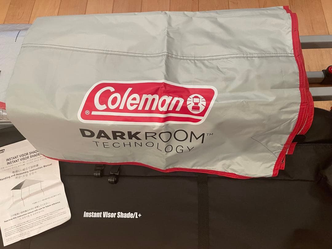 美品　コールマン タープ インスタントバイザーシェードL +サイド日除セット