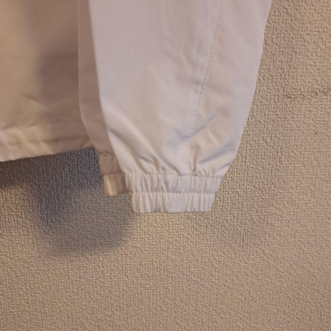 ホワイト ジッパー付きジャケット