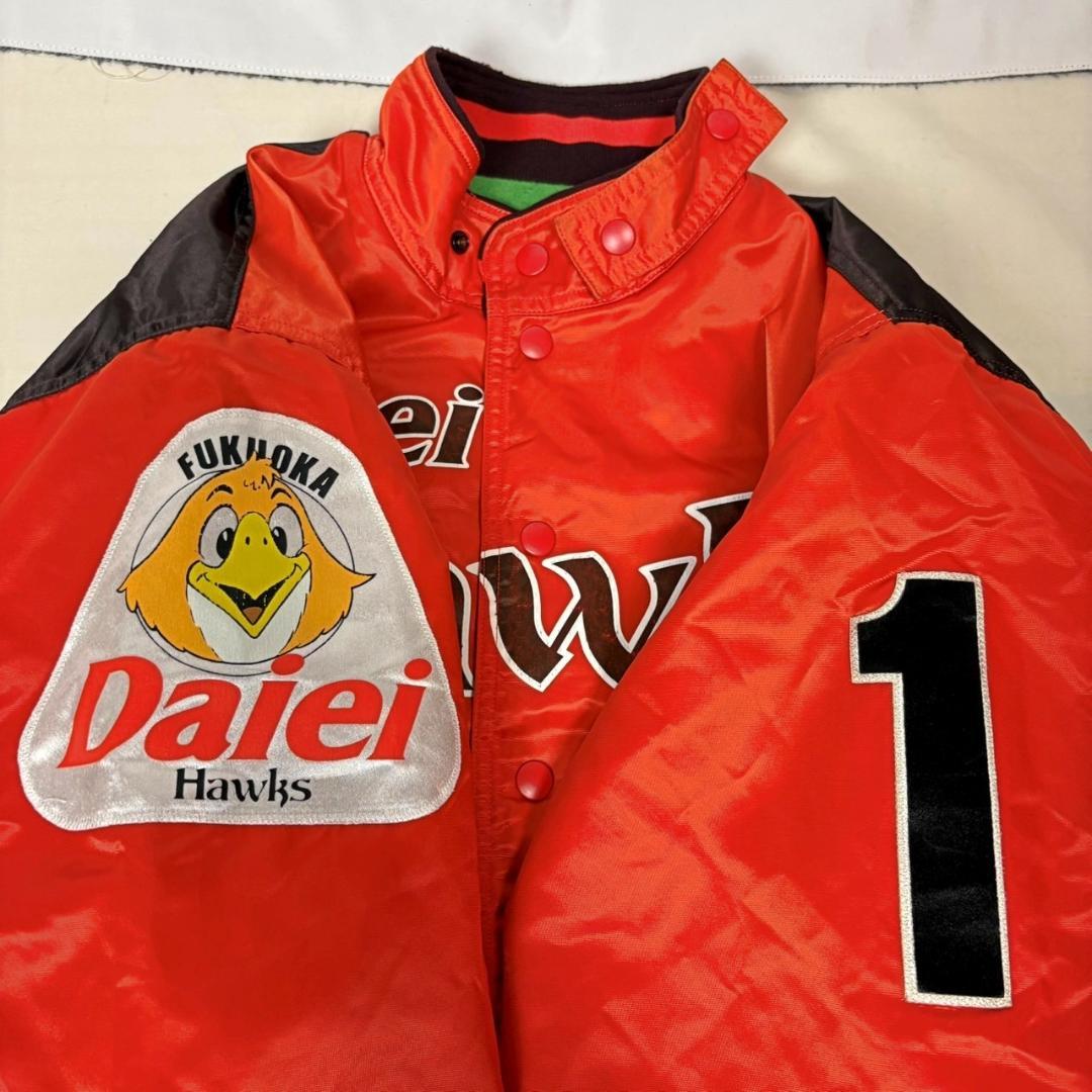 90s ローリングス 福岡ダイエーホークス ジャンパー M