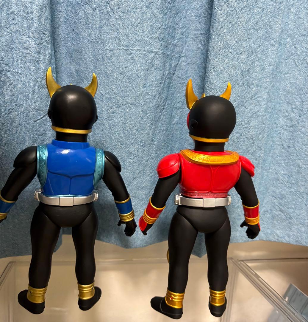 仮面ライダークウガ　レトロソフビ　マイティフォーム、ドラゴンフォーム　バラ売り❌