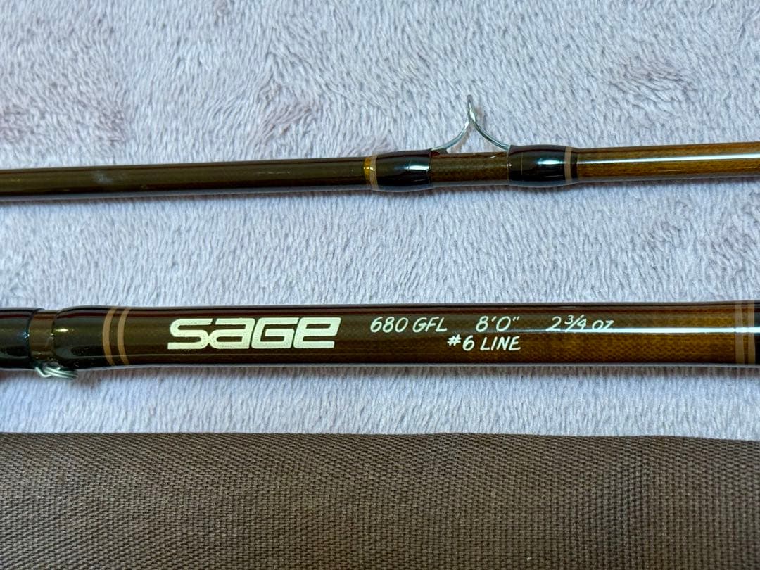ク*ん様 SAGE セージ 680 GFL 8 #6 フライフィッシング フライ