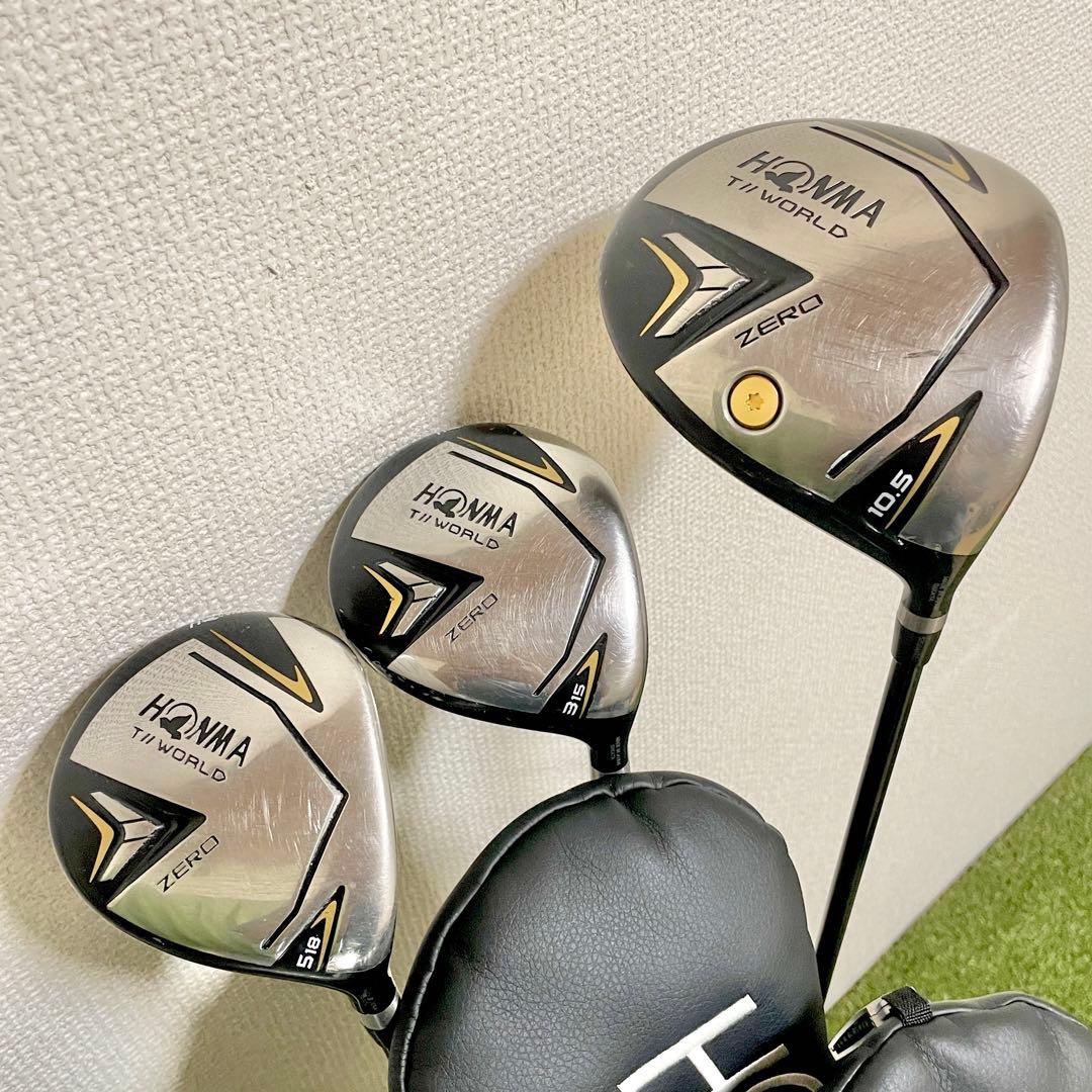 HONMA ホンマ ツアーワールド ゼロ　ゴルフクラブセット 12本 2021年
