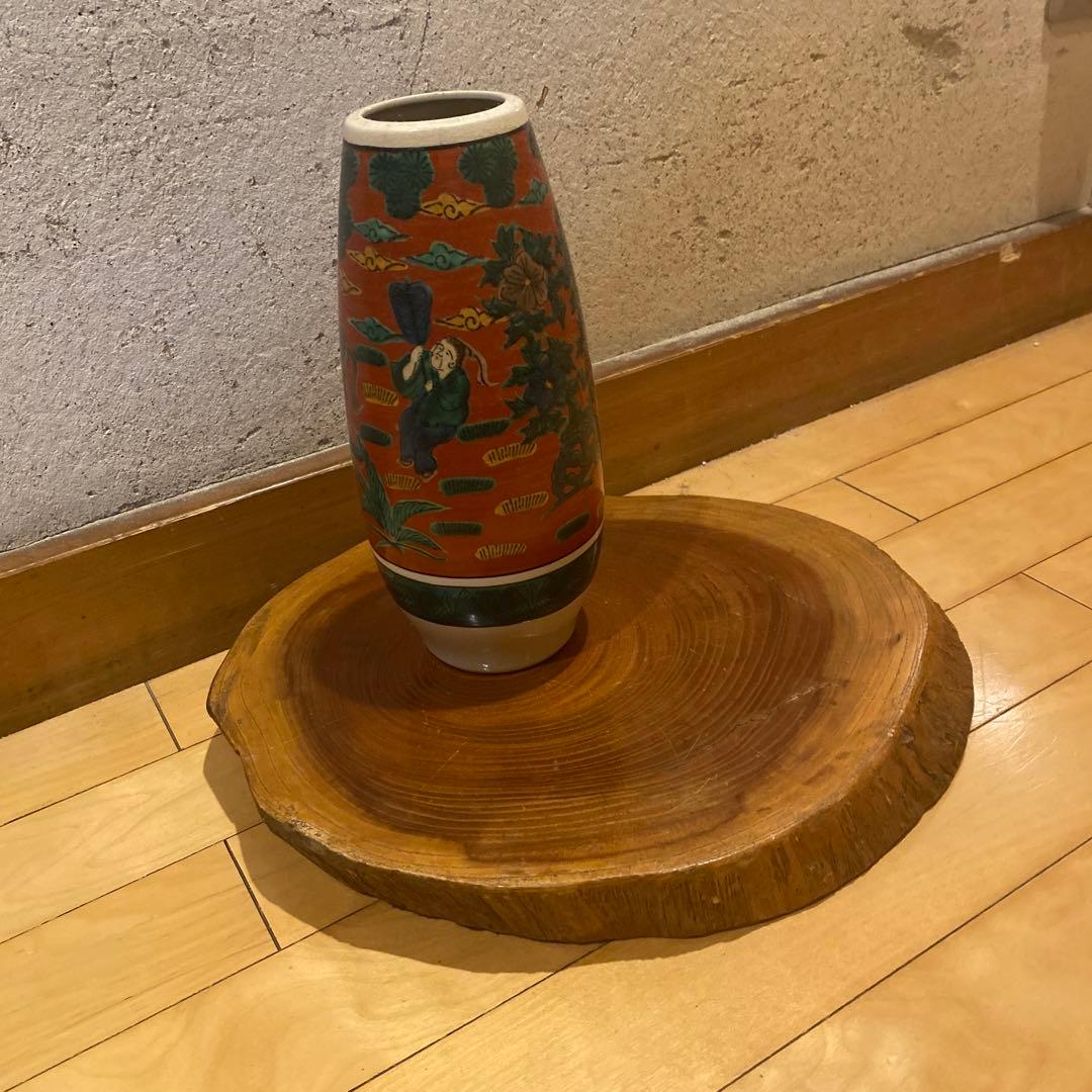 天然木花台　一枚板