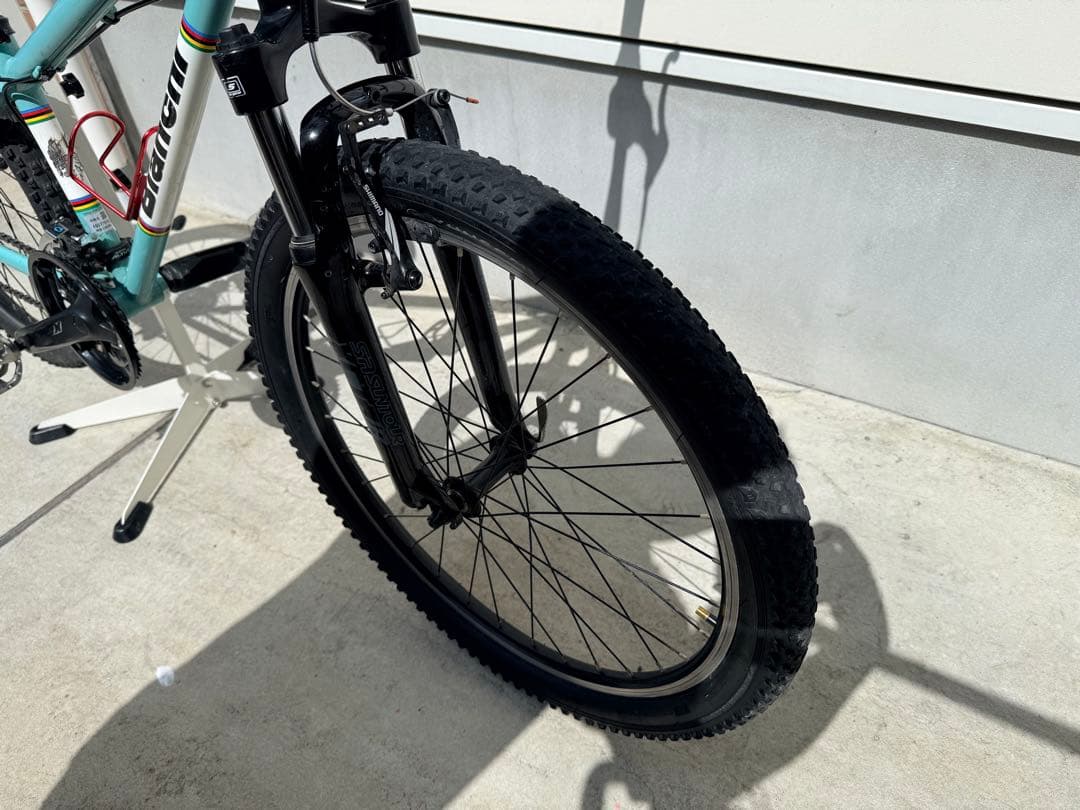 Bianchi ビアンキ ジュニアマウンテンバイク 24インチ チェレステMTB