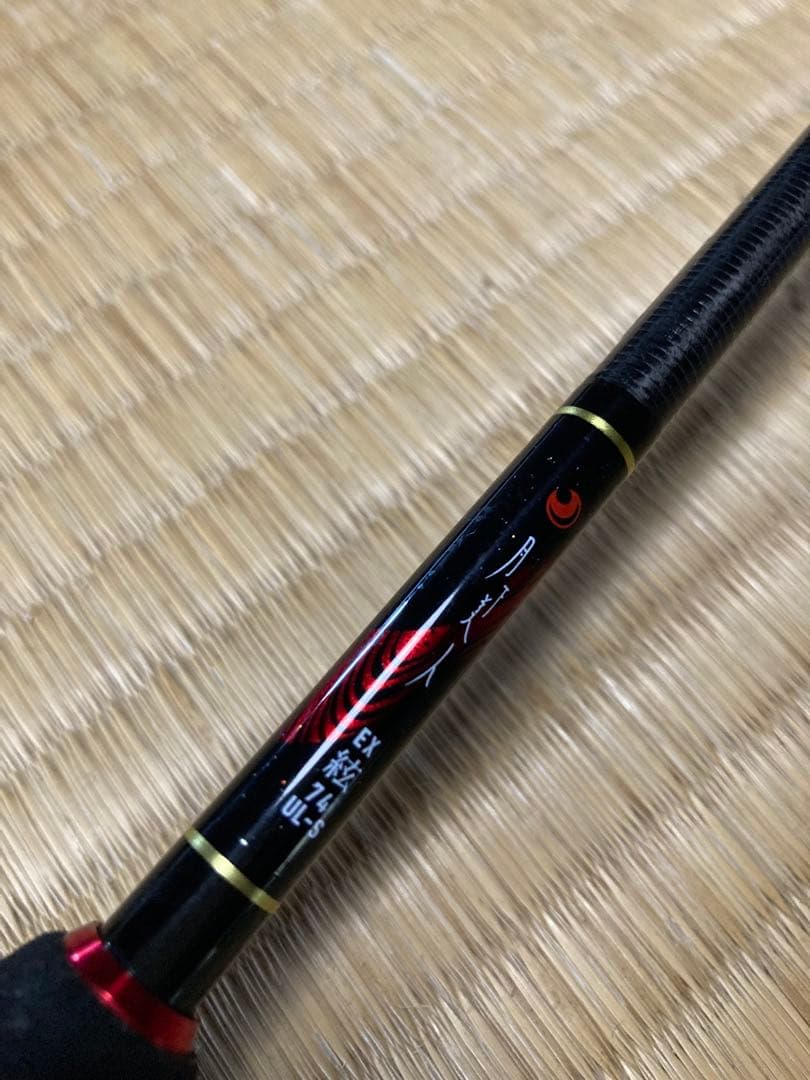 使用回数10回未満美品！ダイワ 月下美人EX AGS 74UL-S・Ｑ絃