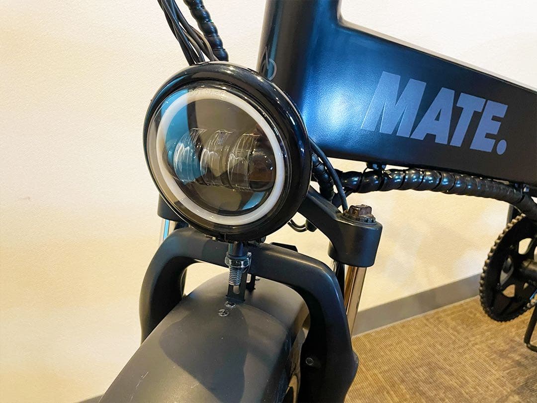 MATE 折りたたみ自転車 ブラック