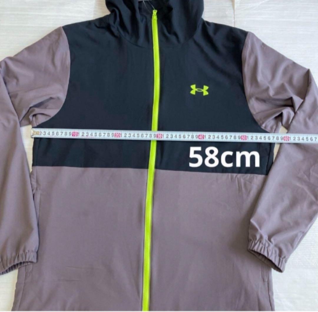 送料無料 新品 underarmour ストレッチウーブン フルジップJK&PT