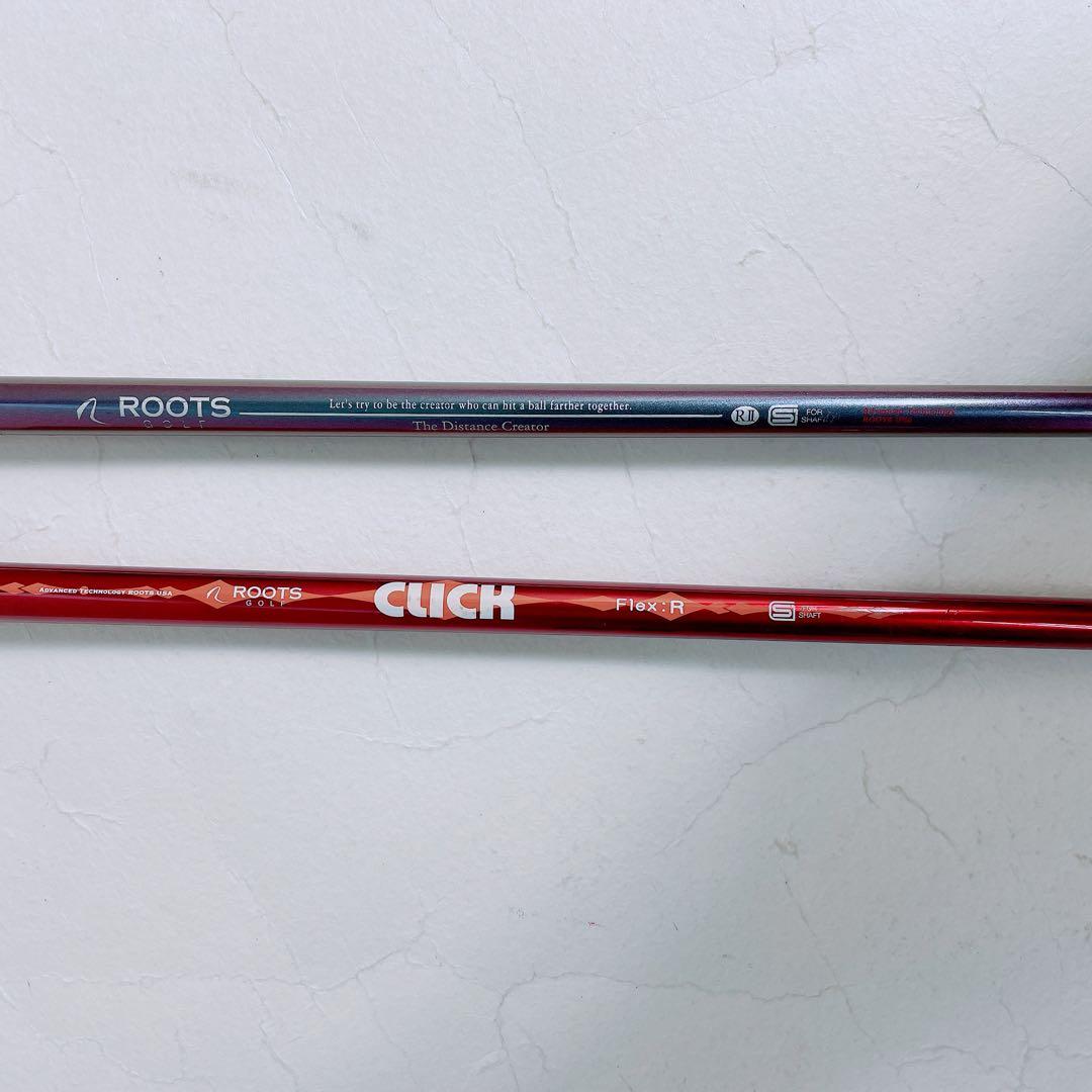 ルーツ　フェアウェイウッド　クリック　R R2 5w 7w 2本　N2323