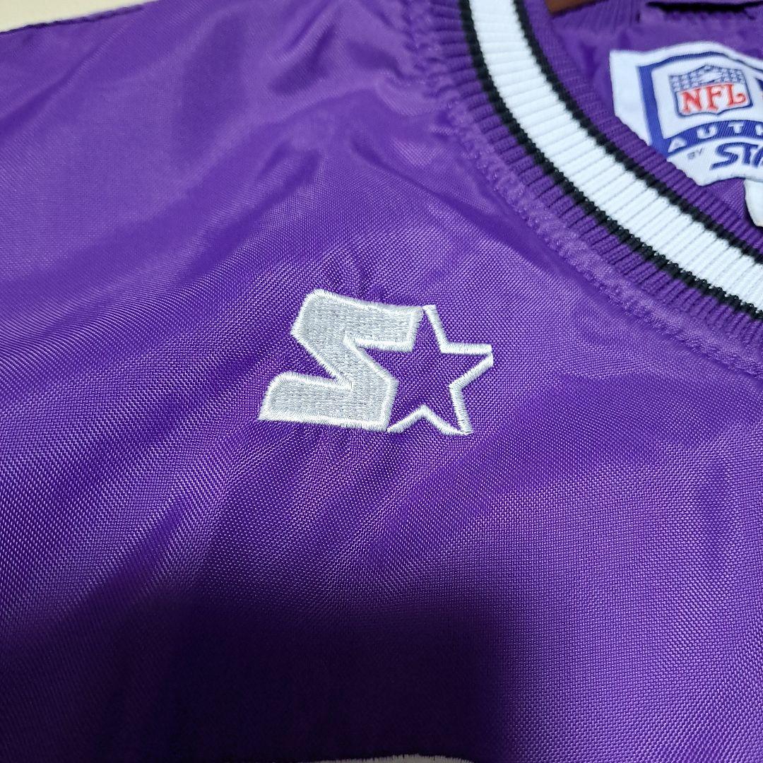 90s スターター NFL PRO LINE プルオーバーナイロンジャケット