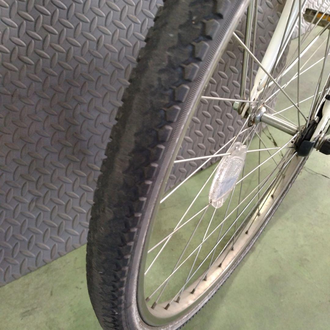 317]送料無料 ヤマハ PAS With 充電器付き 電動自転車
