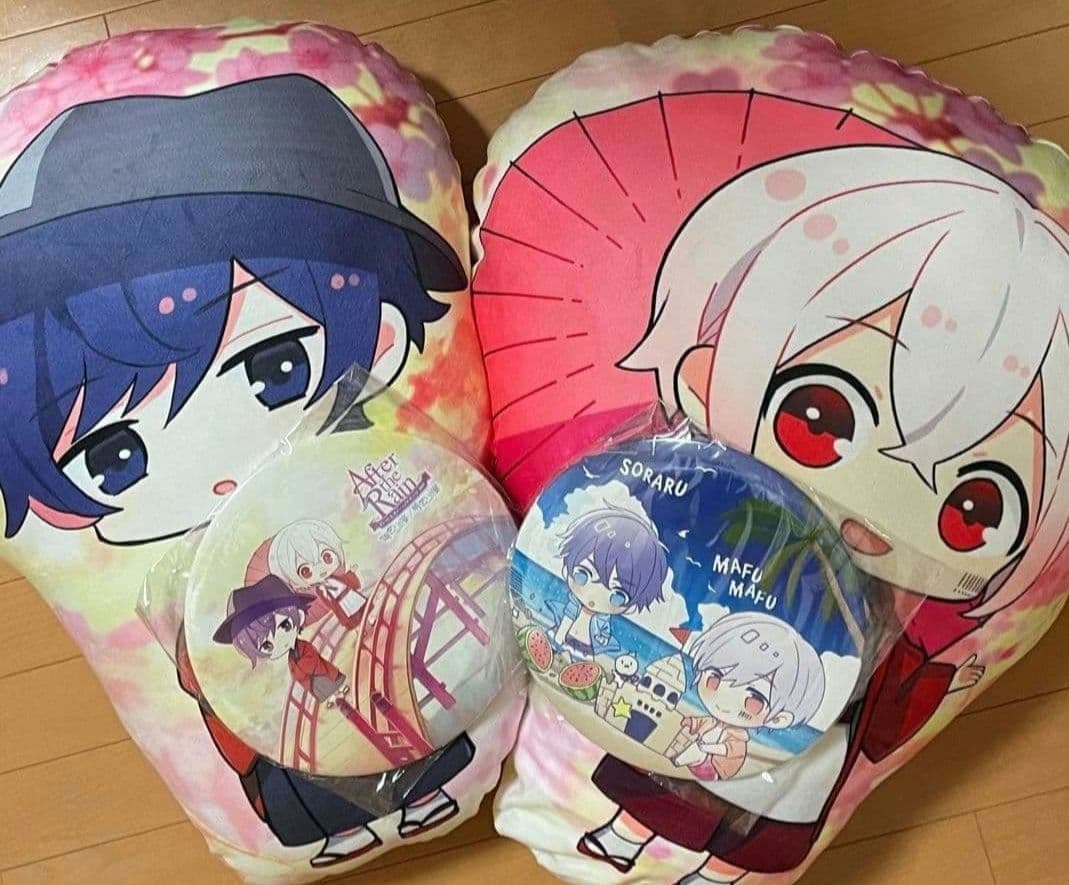 まふまふ そらる After the Rain 特大クッション 特大缶バ 激レア