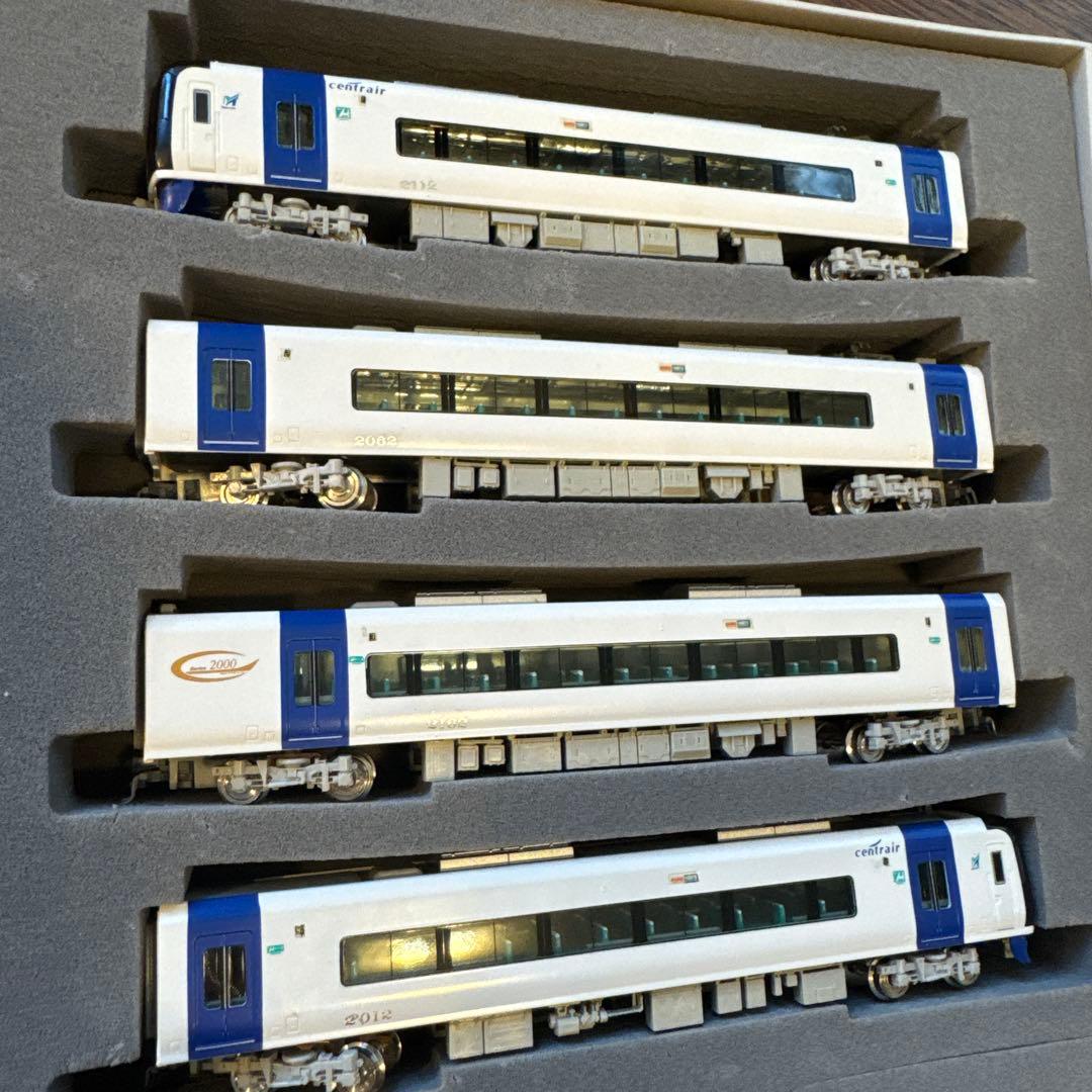 名鉄空港特急 ミュースカイ　新造編成　増結4輌編成セット動力なし