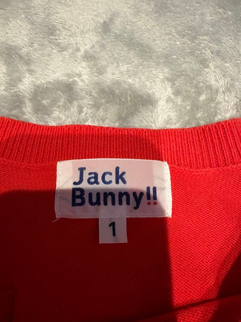 Jack Bunny!! GOING WELL レッド セーター サイズ1