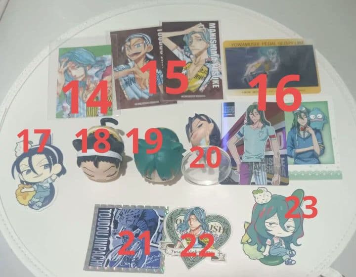 画像3枚】弱虫ペダル　東堂　巻島　グッズセット