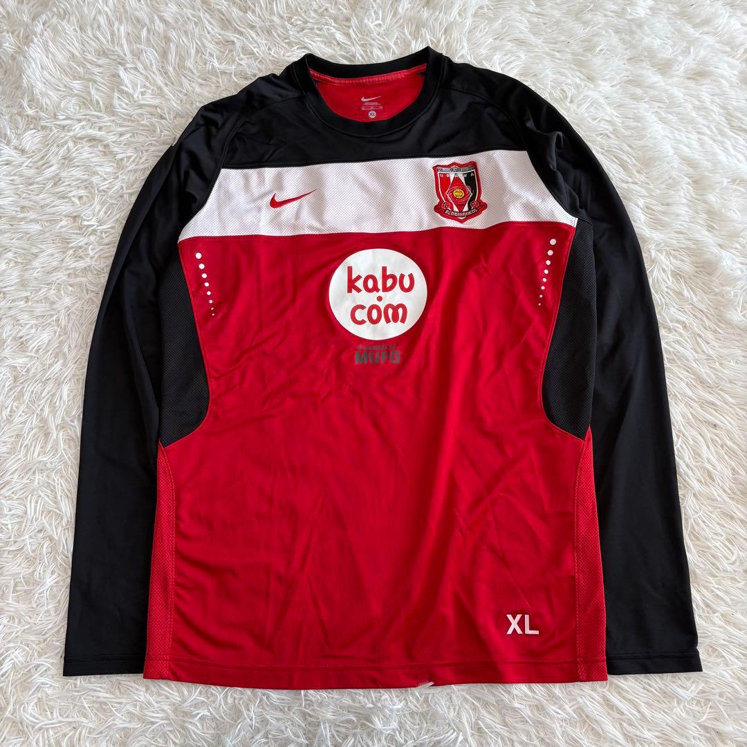 極美品 ナイキ 浦和レッズ 2010 トレーニングシャツ 半袖 長袖 セット