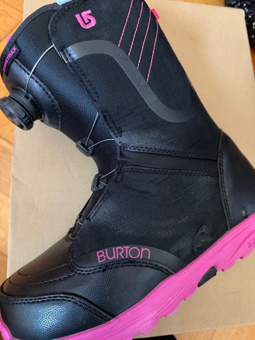 BURTON STARSTRUCK BOA 24.0cm ブラック/ピンク