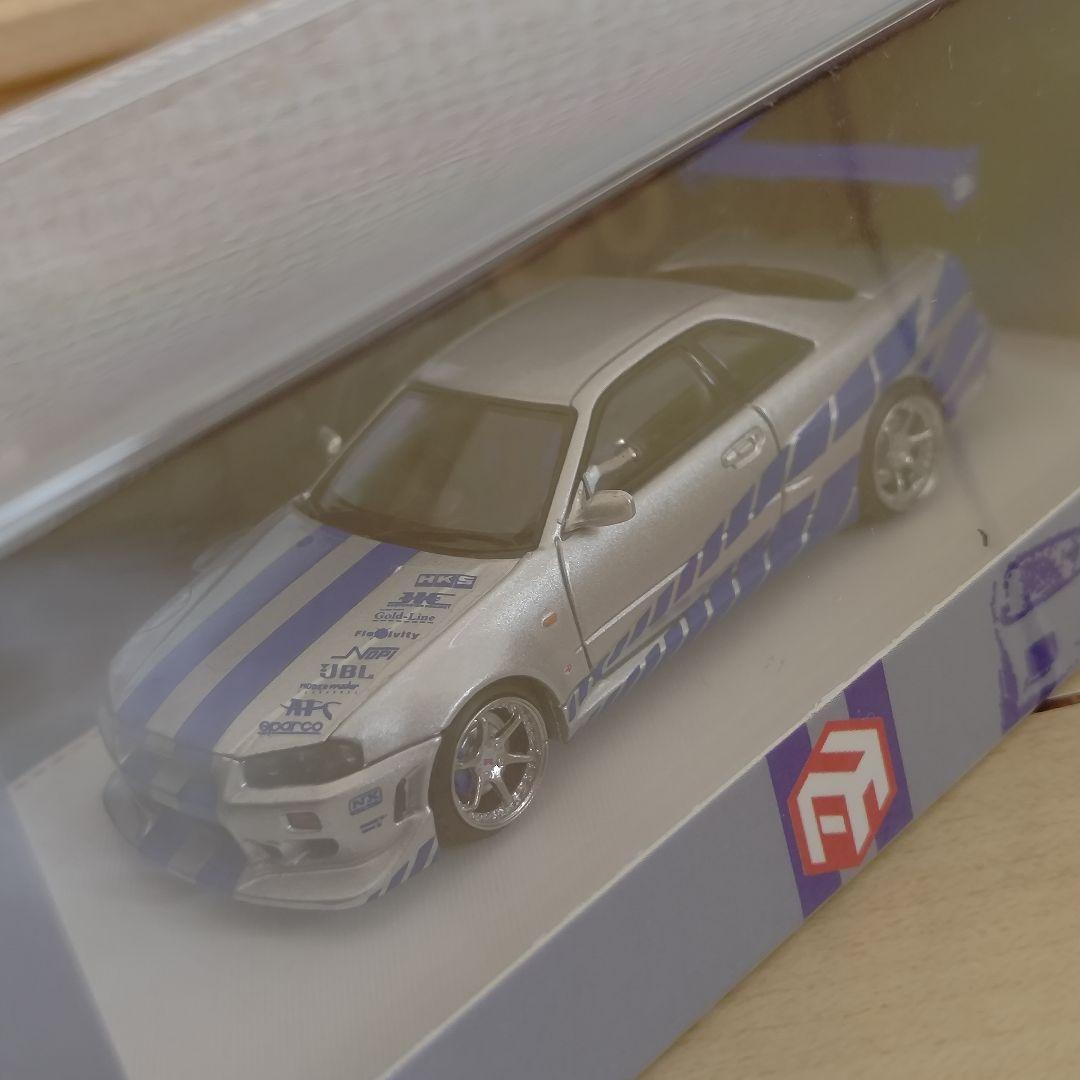 FH 1/64 R34 SKYLINE GT-R ワイスピ 535 of 999