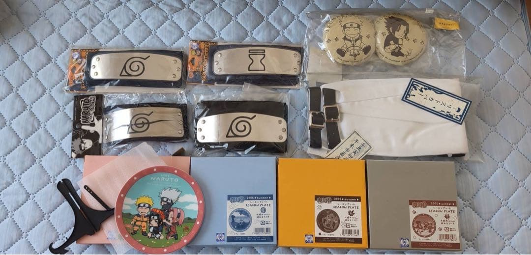 NARUTO ナルト グッズ 綱手之首飾 額当て 非売品＋カード・ホルダー