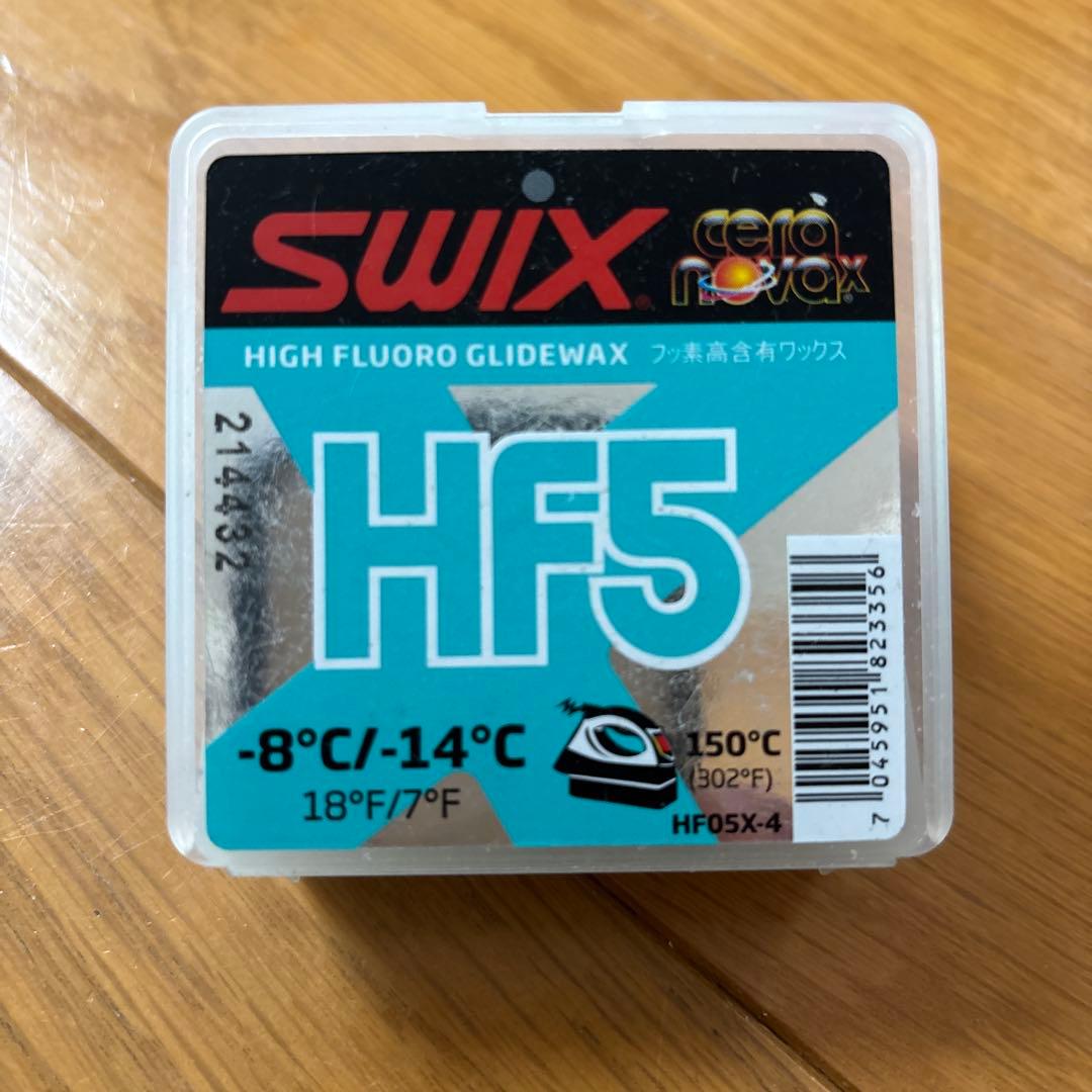 SWIX 高フルオログライドワックス セット
