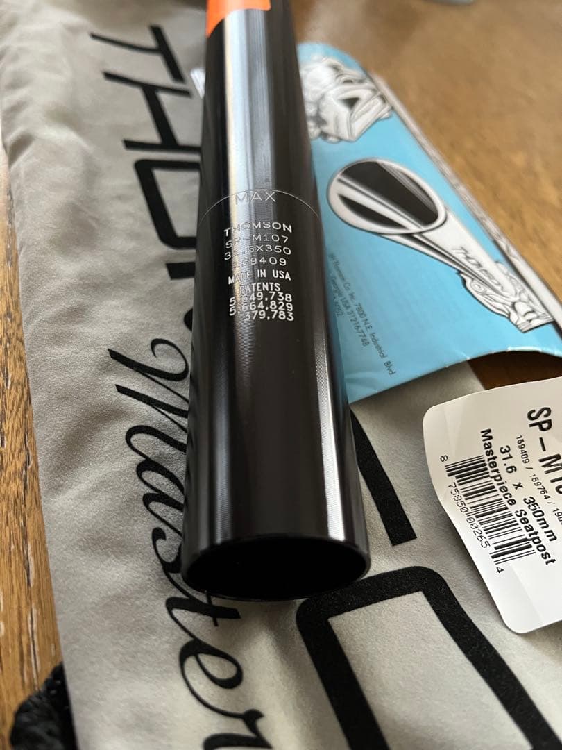 K*N様 THOMSON Masterpiece Seat Post 31.6×
