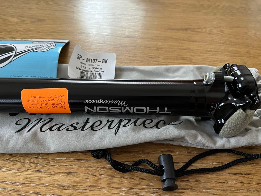 K*N様 THOMSON Masterpiece Seat Post 31.6×