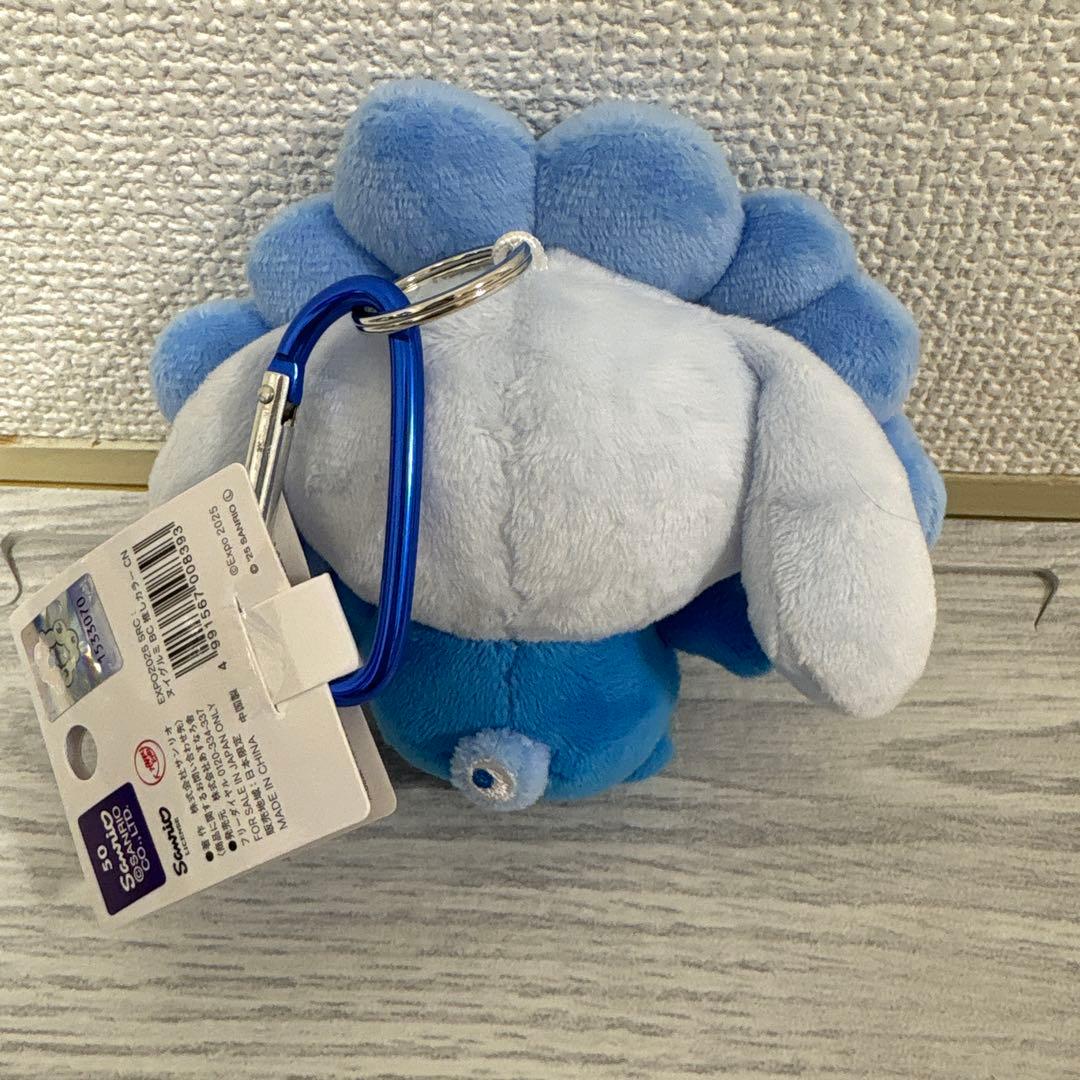 サンリオ　ミャクミャク　推しカラー　カラビナ　シナモン